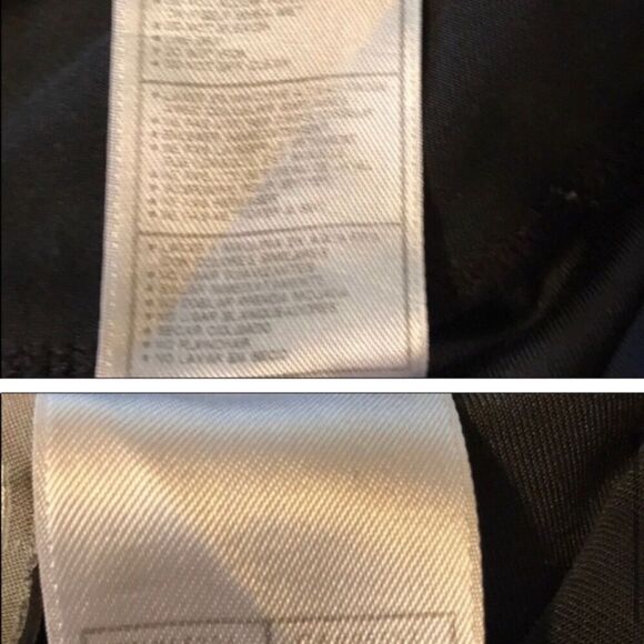 Nike Fit Dry Workout Pants Size SMALL Black - Picture 3 of 4